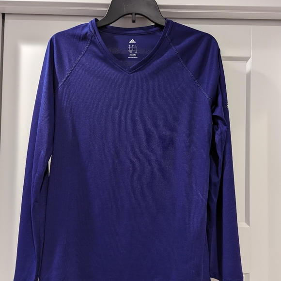 adidas Tops - ADIDAS Purple Long Sleeve Shirt